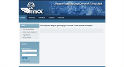 Desktop Screenshot of miot.hu